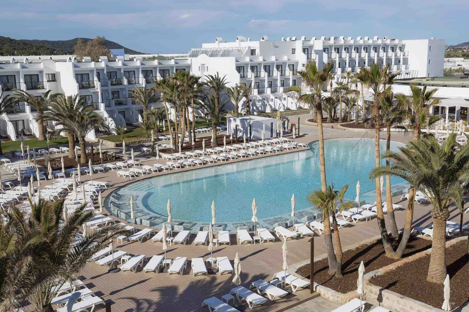 Large pool at Grand Palladium White Island Resort & Spa, Ibiza