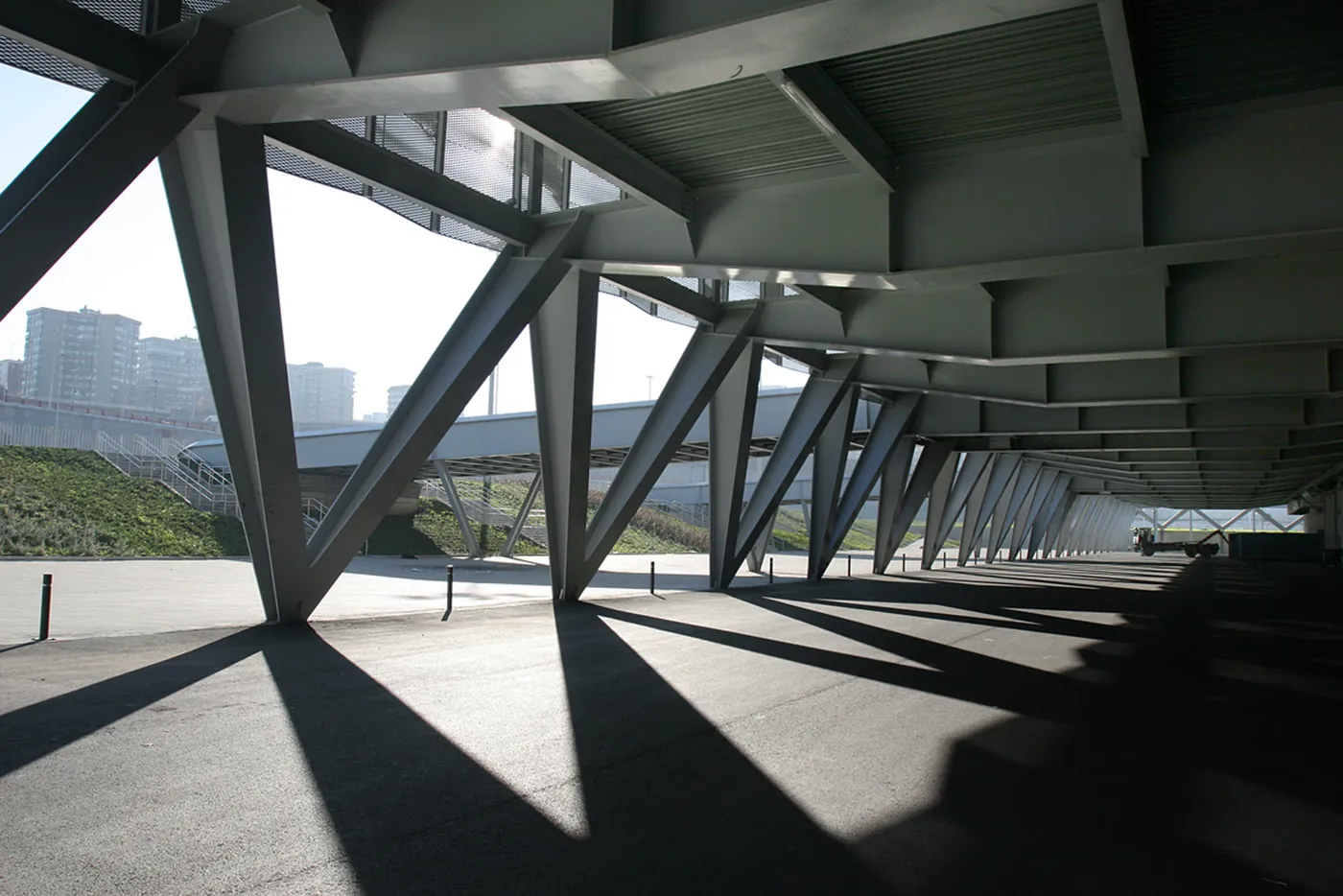 Large open floor at the BEC in Barakaldo near Bilbao